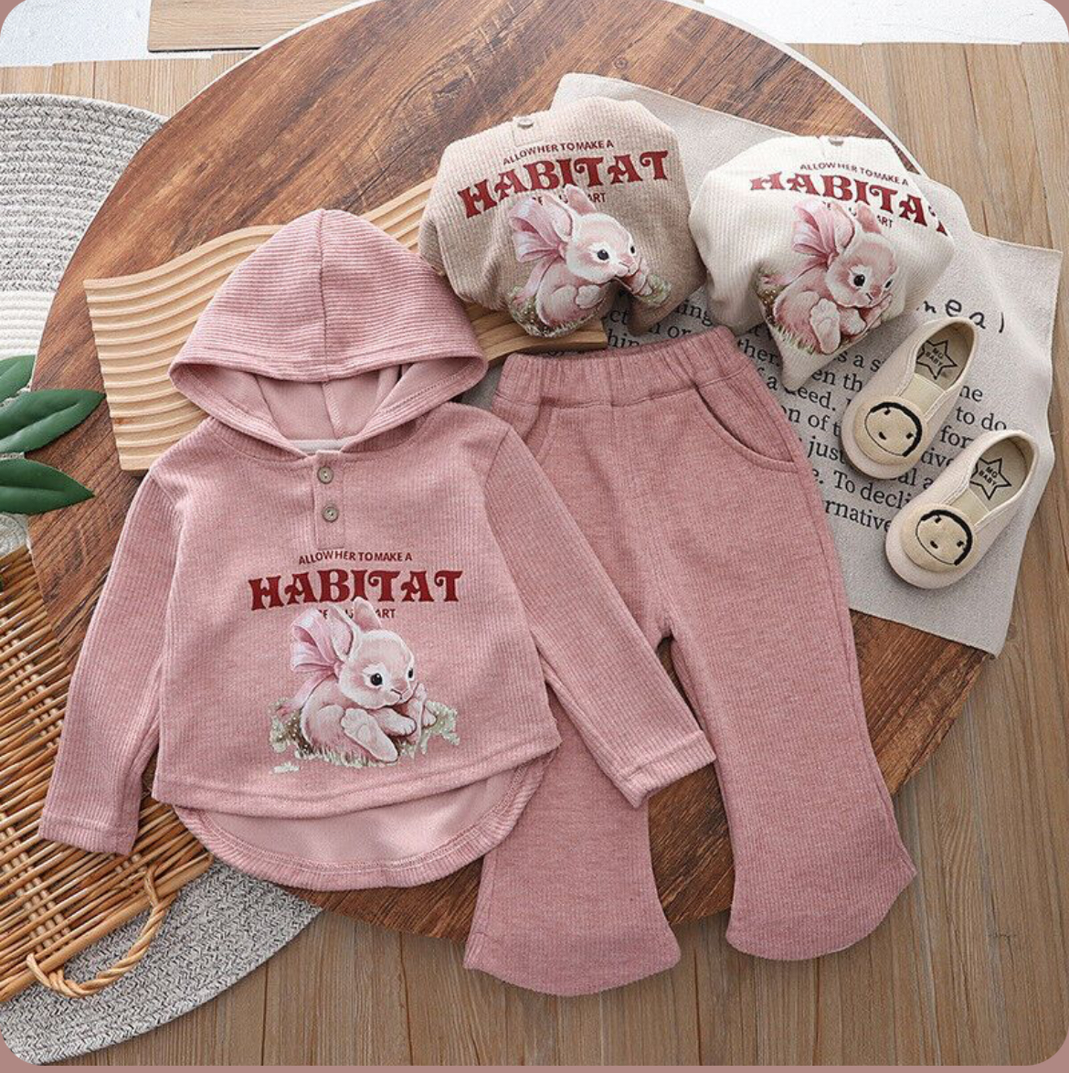 هودی شلوار کبریتی rabbit